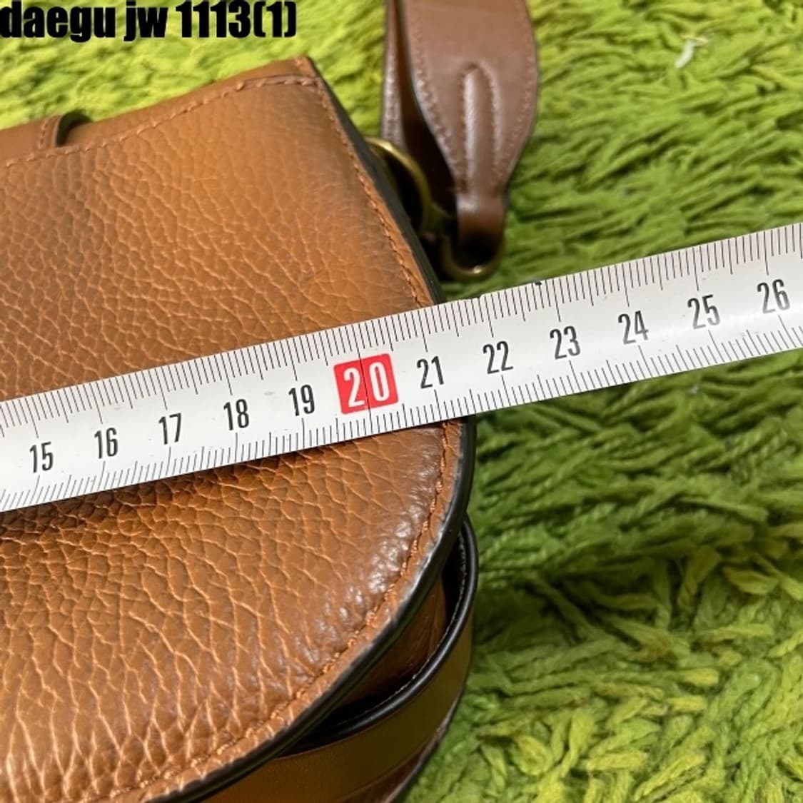 폴로 랄프로렌 페블 레더 레녹스 가방 상품이미지9