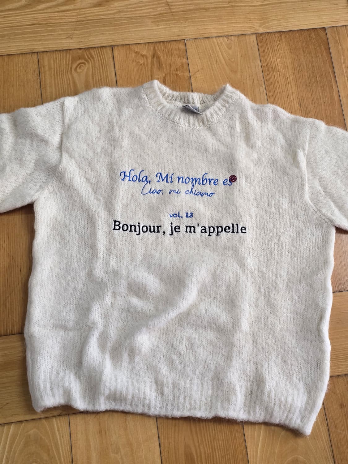 [L] STU 모헤어 니트 크림 상품이미지3