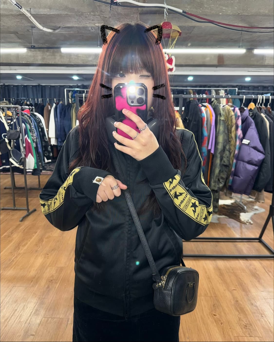 00s 베이프 베이프스타 트랙탑 져지 상품이미지3