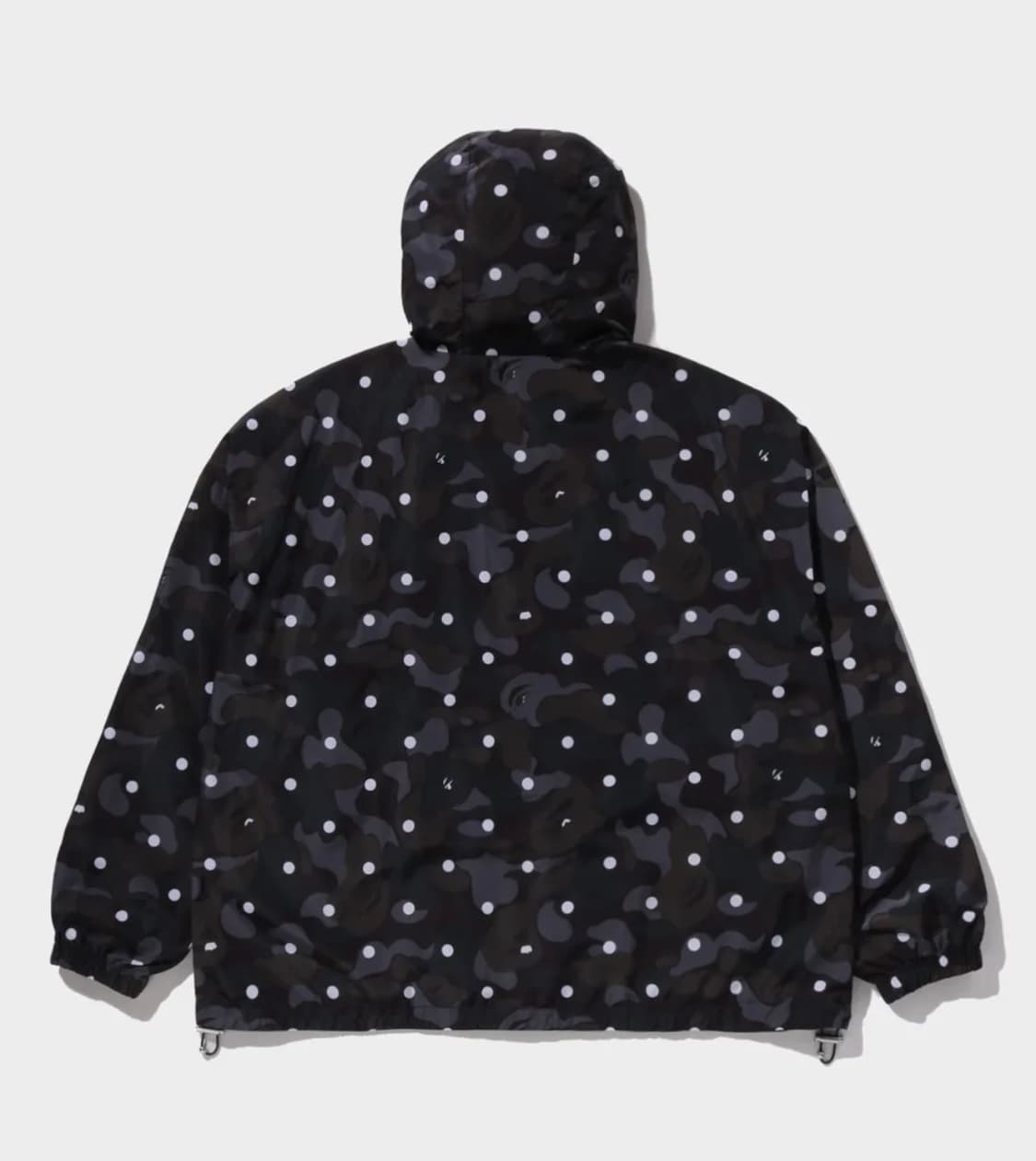 새상품) 베이프 ABC 도트 후드 자켓(M) BLACK 상품이미지4