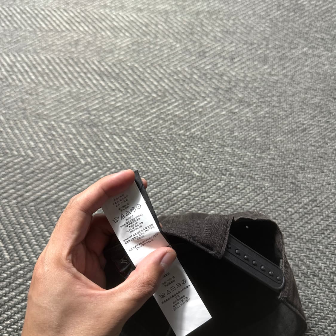 폴로 더블알엘 RRL 가먼트다잉 코튼 트윌 볼캡 OS 상품이미지8
