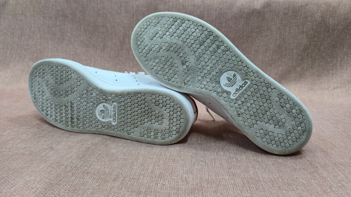 아디다스 240mm- 스탠스미스 흰색/오렌지 상품이미지6