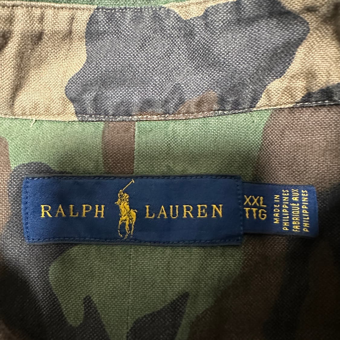 POLO RALPH LAUREN camo military shirt 상품이미지4