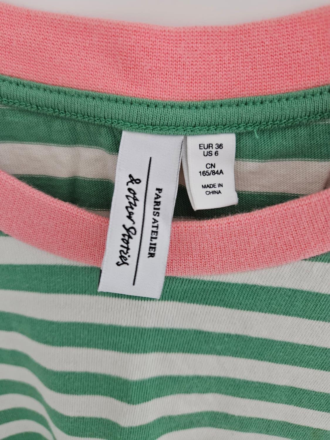 앤아더스토리즈 스트라이프 티셔츠 상품이미지4