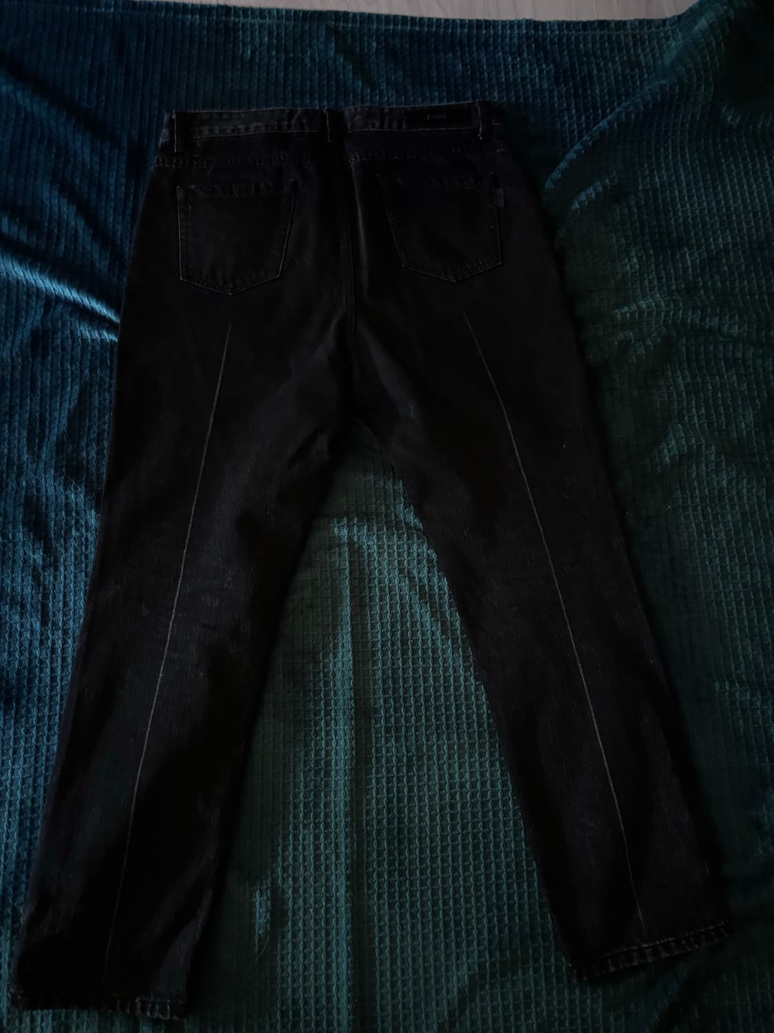 Juun.J slim fit black denim 상품이미지2