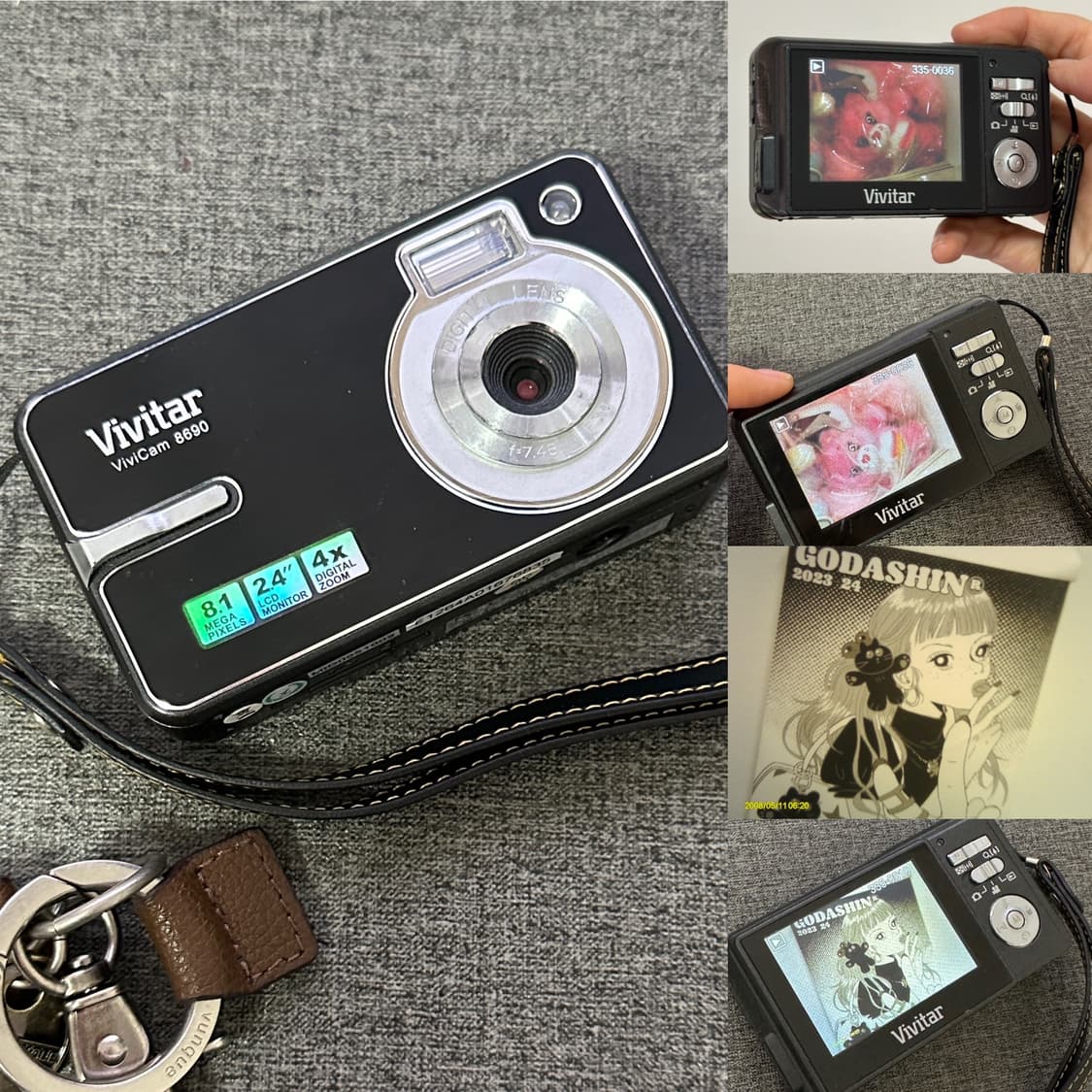 빈티지디카 📸 비비타 비비캠 Vivitar vivicam 8690 상품이미지1