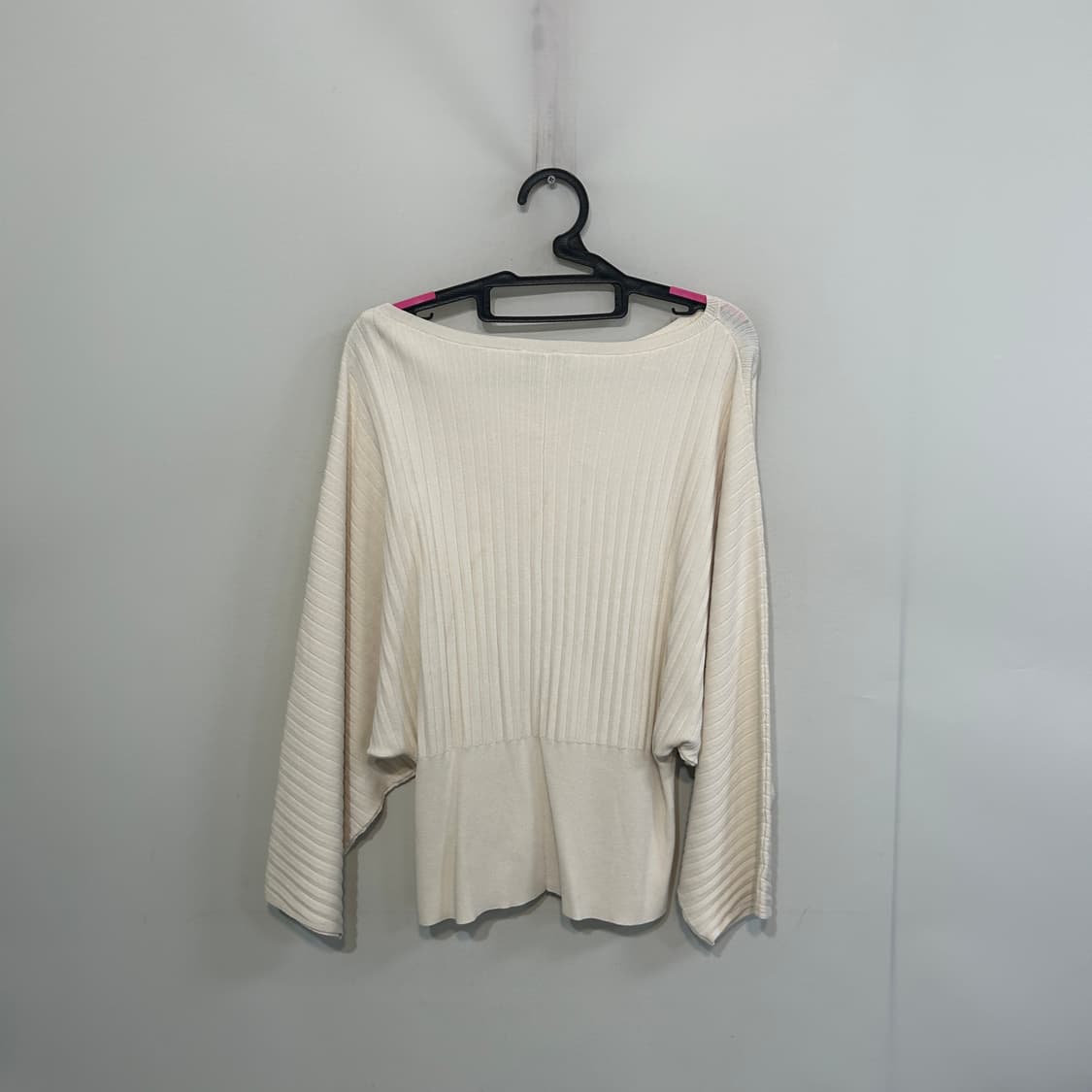 코스 레이온 보트넥 니트 M 상품이미지3