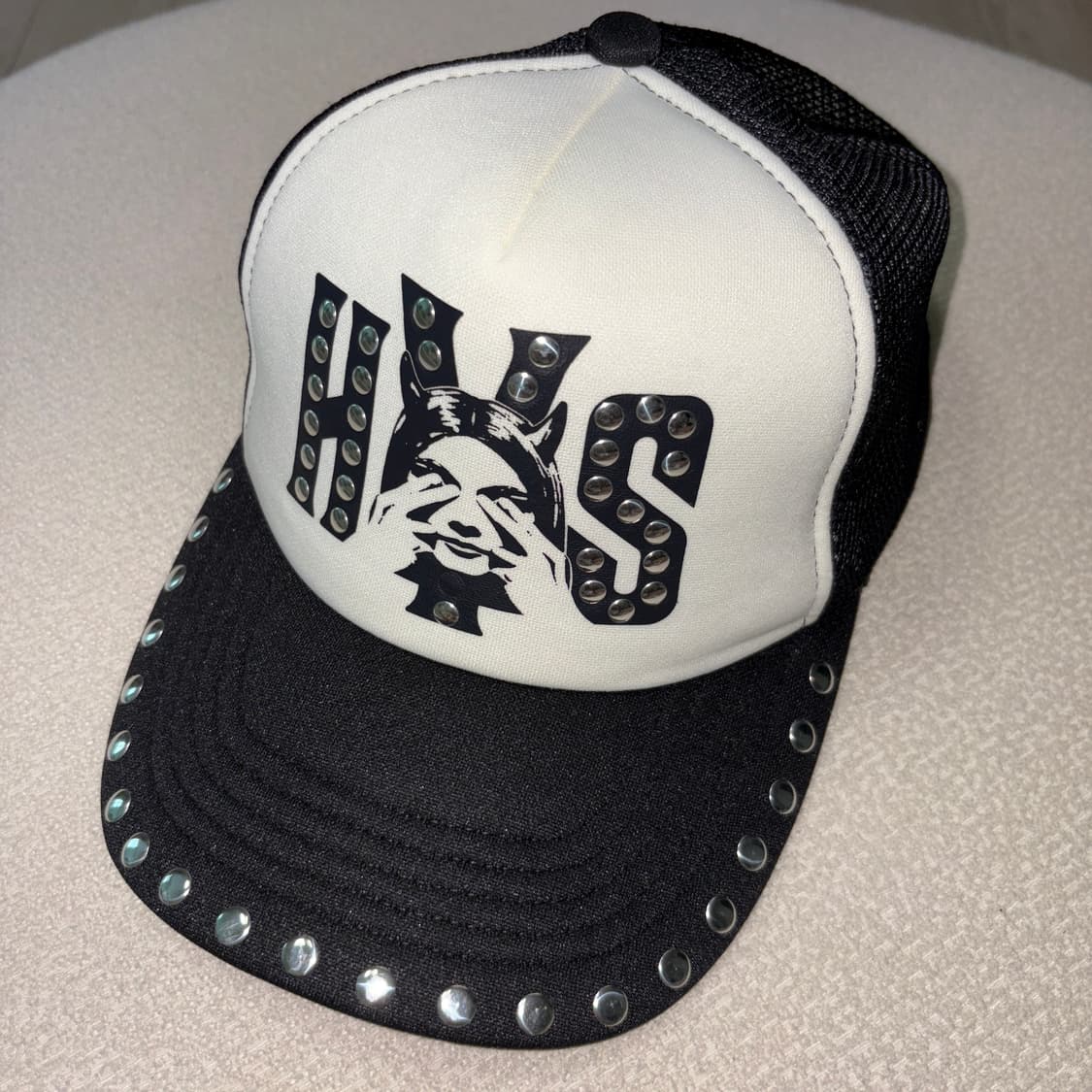 히스테릭 글래머 스터드 매쉬 캡 상품이미지1