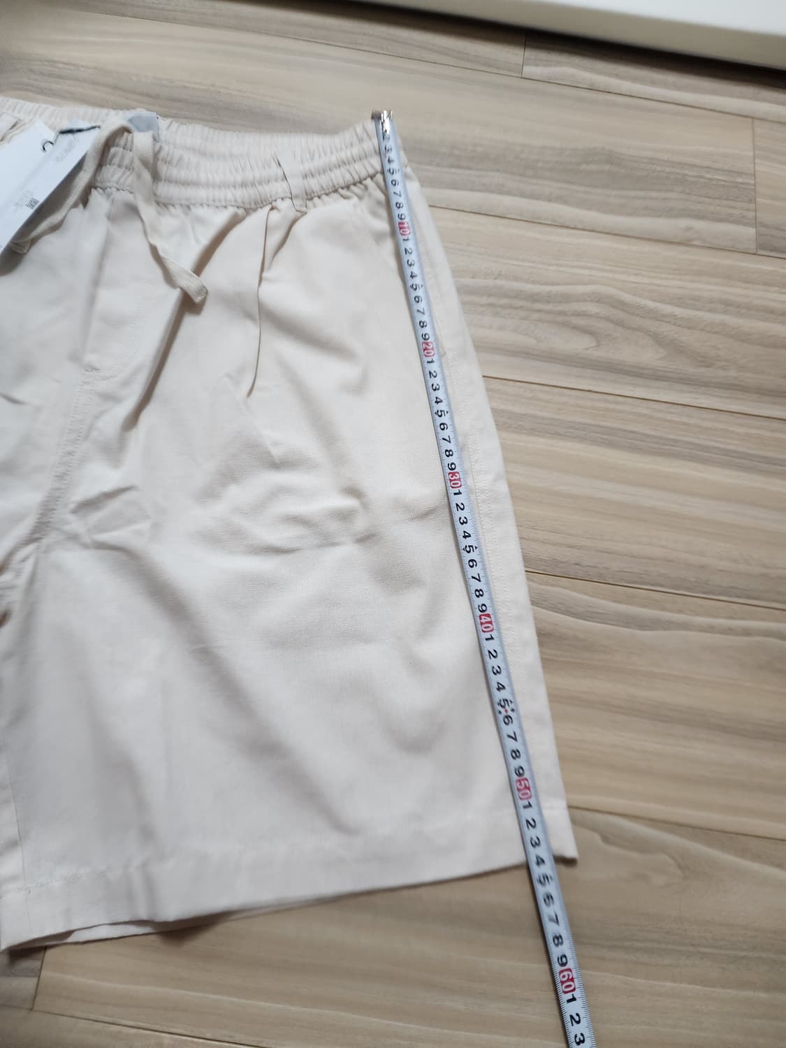 코드그라피딥원턱버뮤다린넨반바지L 상품이미지6