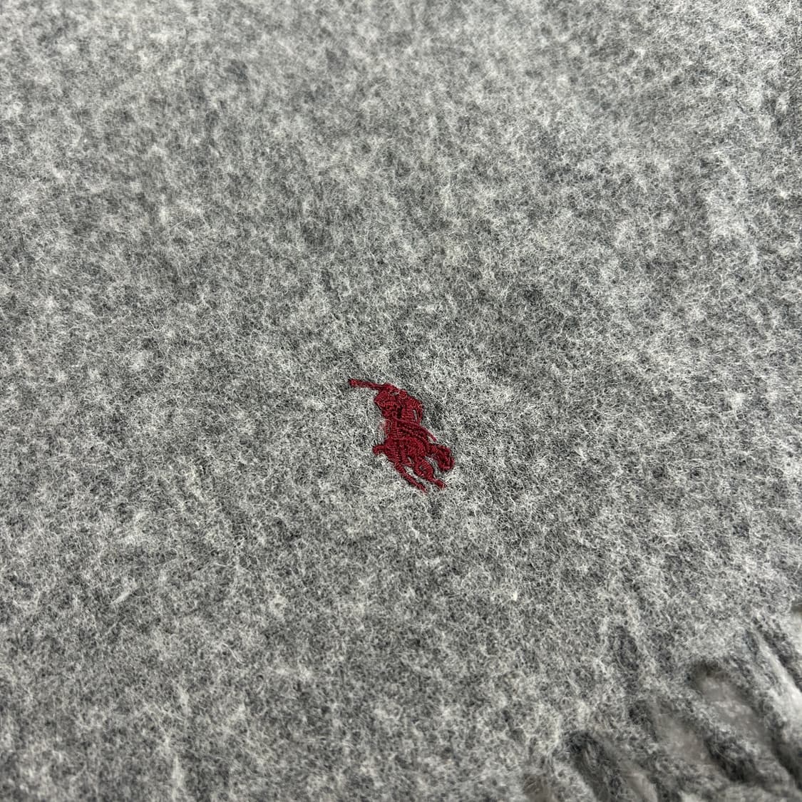 폴로 랄프로렌 회색 머플러 상품이미지2