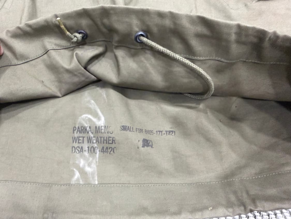 (소장용 레어 데드스탁)미군 오리지널 미해병 덱아노락 S 상품이미지4