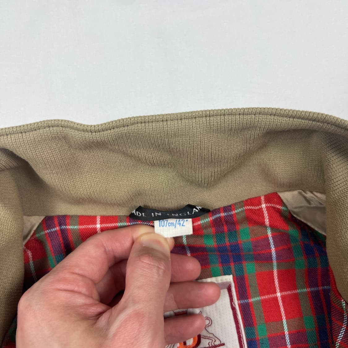 80‘s 바라쿠타 baracuta g-9 블루종 자켓 상품이미지8