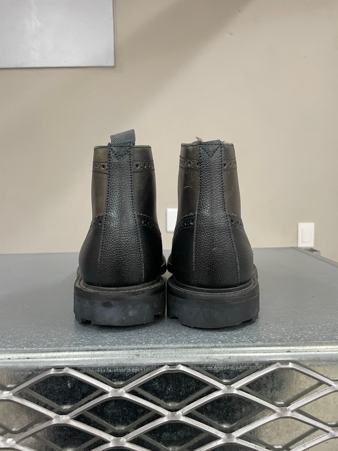 마크맥네어리 브로그 부츠 블랙 US8 상품이미지3