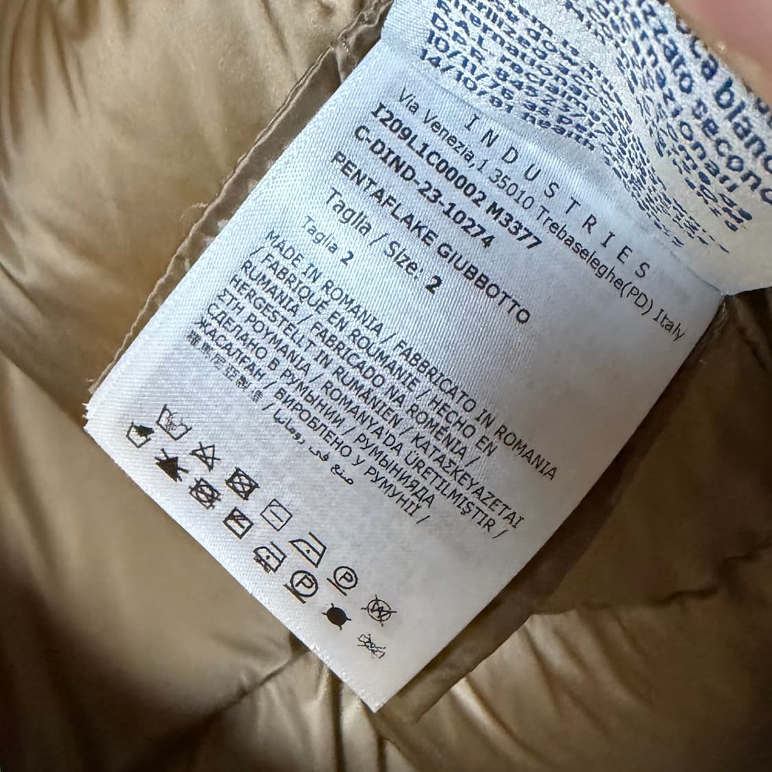 [S+급/오버핏2] 23FW 몽클레어 X 팜엔젤스 펜타플레이크 롱 패딩 상품이미지6