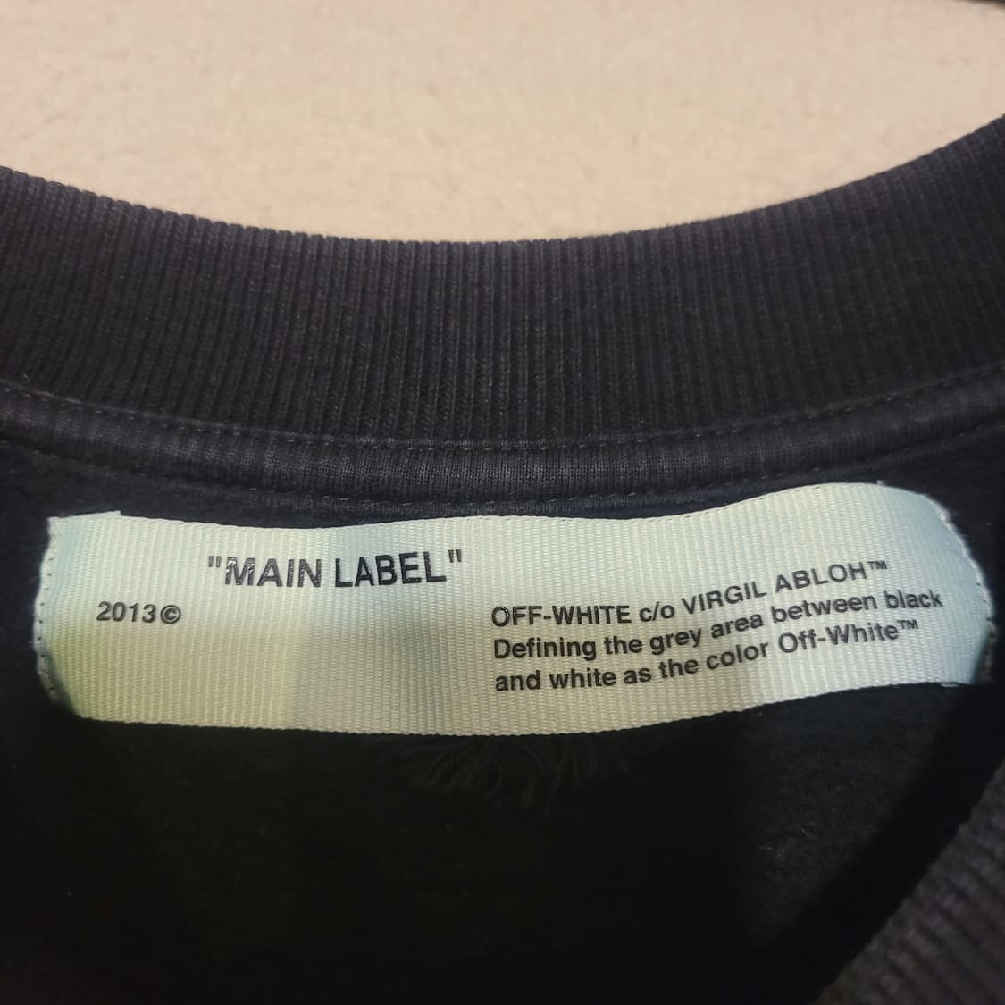 오프화이트 18FW 애로우 맨투맨 M 상품이미지7