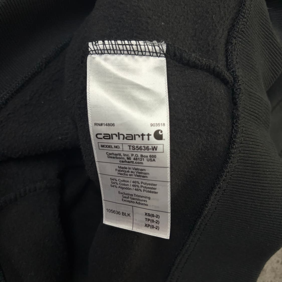 칼하트 레인디펜더 후드티[2319] 상품이미지7