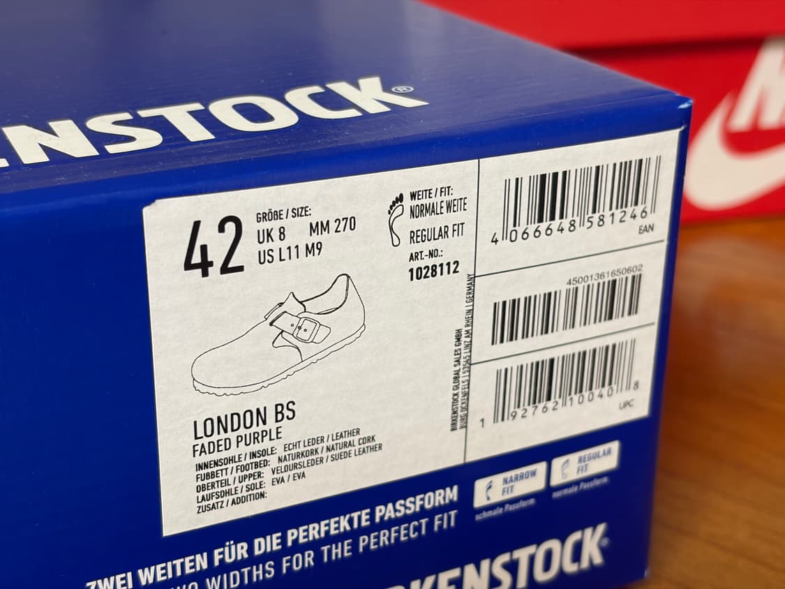 버켄스탁 런던 42사이즈(270) 상품이미지4