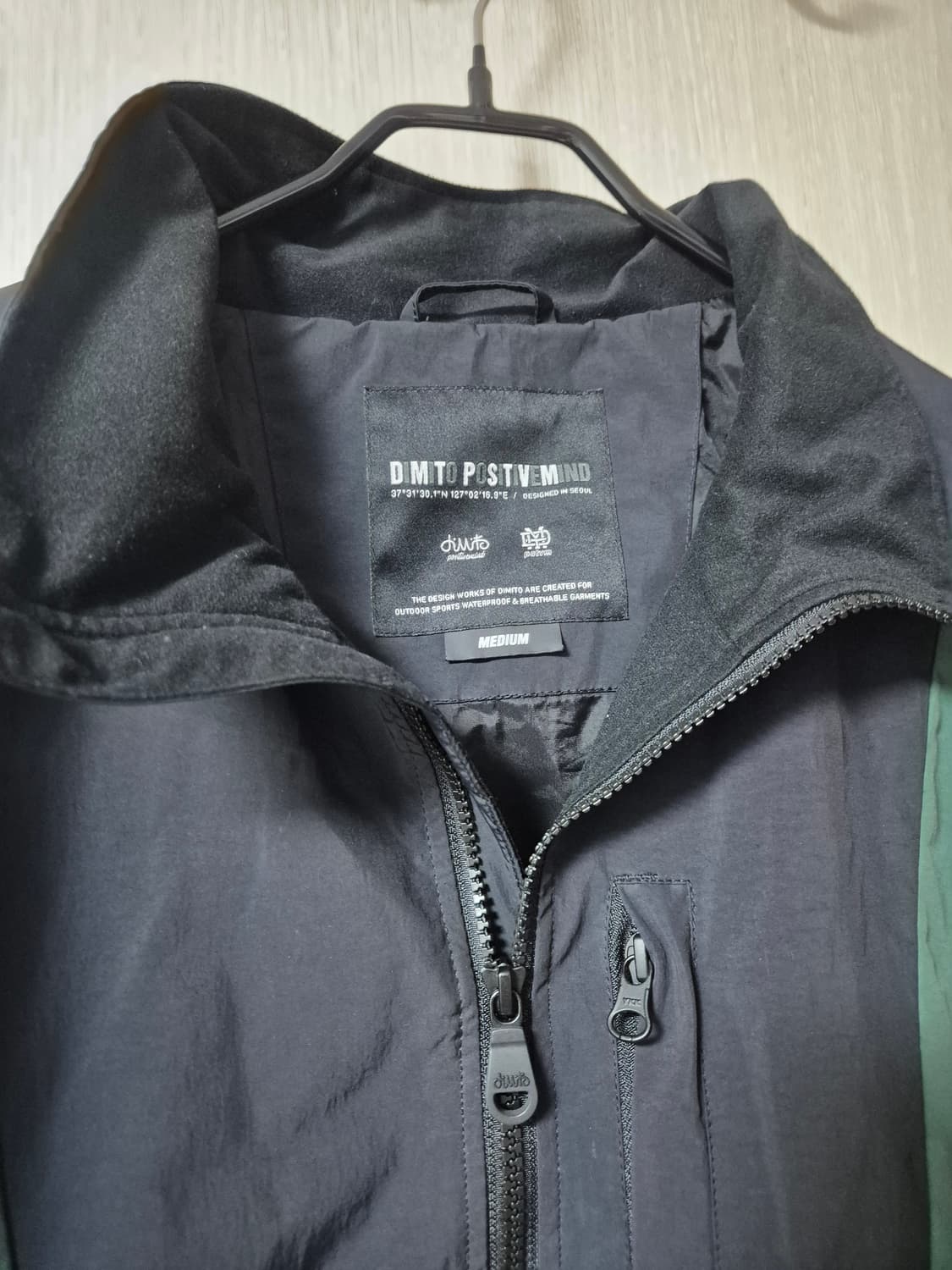 디미토 로빈 재킷 점퍼 나일론 자켓 미듐 상품이미지6