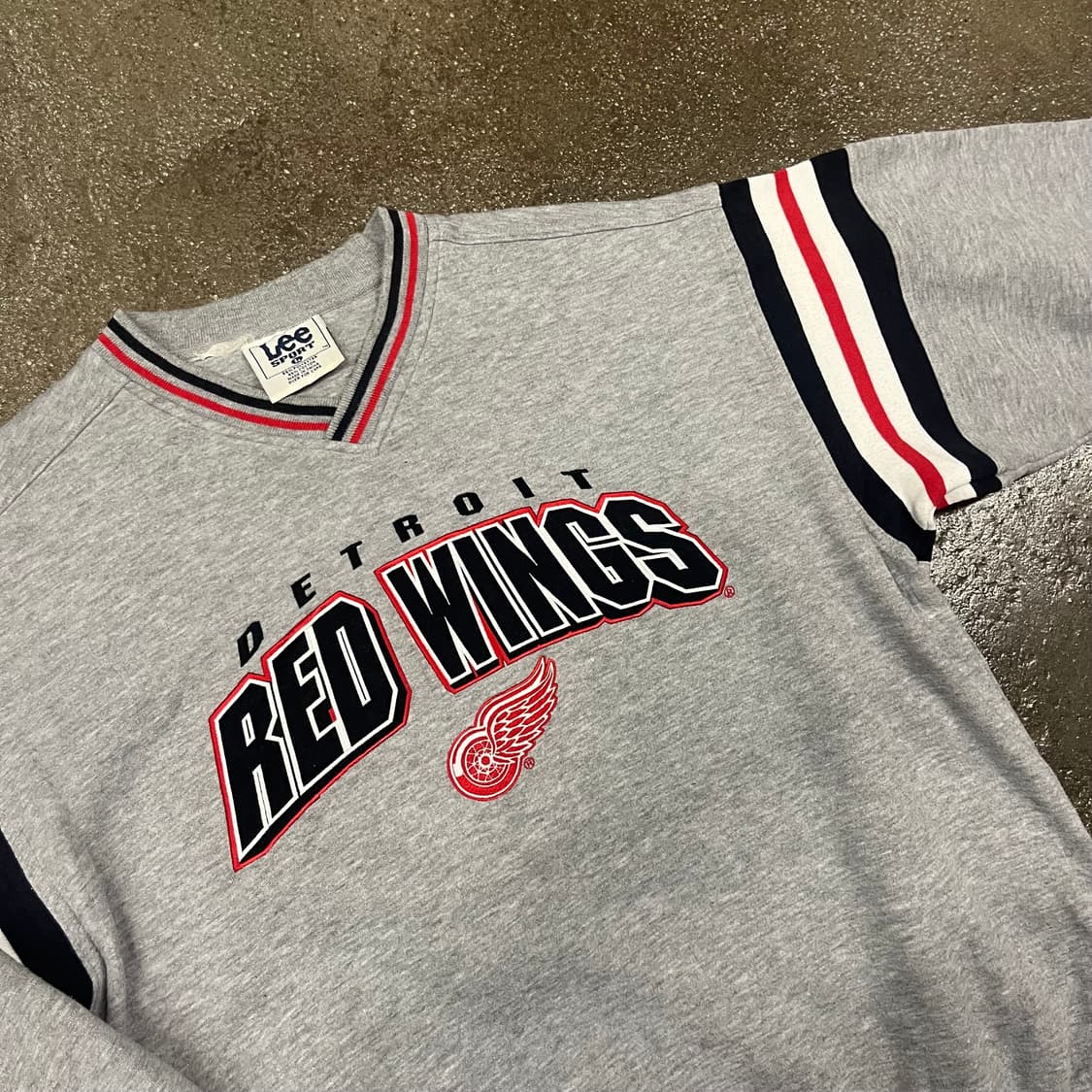 90s NHL 디트로이트 레드윙스 스웻셔츠 (105) 상품이미지2