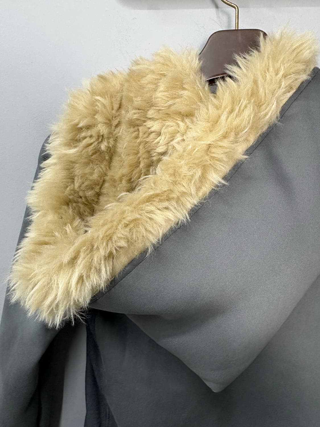 빈티지 y2k 스트릿 퍼 후드집업 A3044 상품이미지5