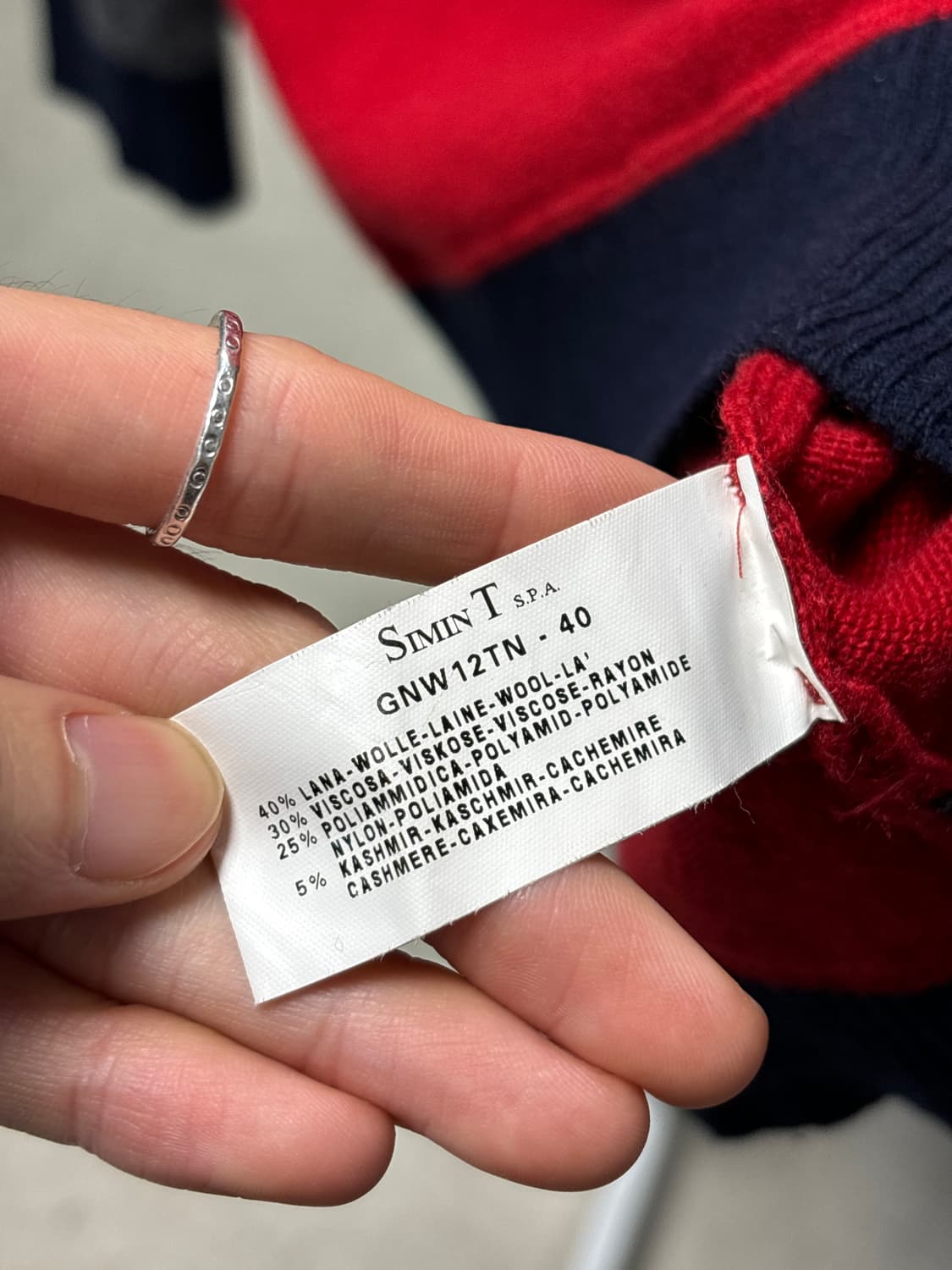 엠포리오 아르마니 레글런 니트 상품이미지8