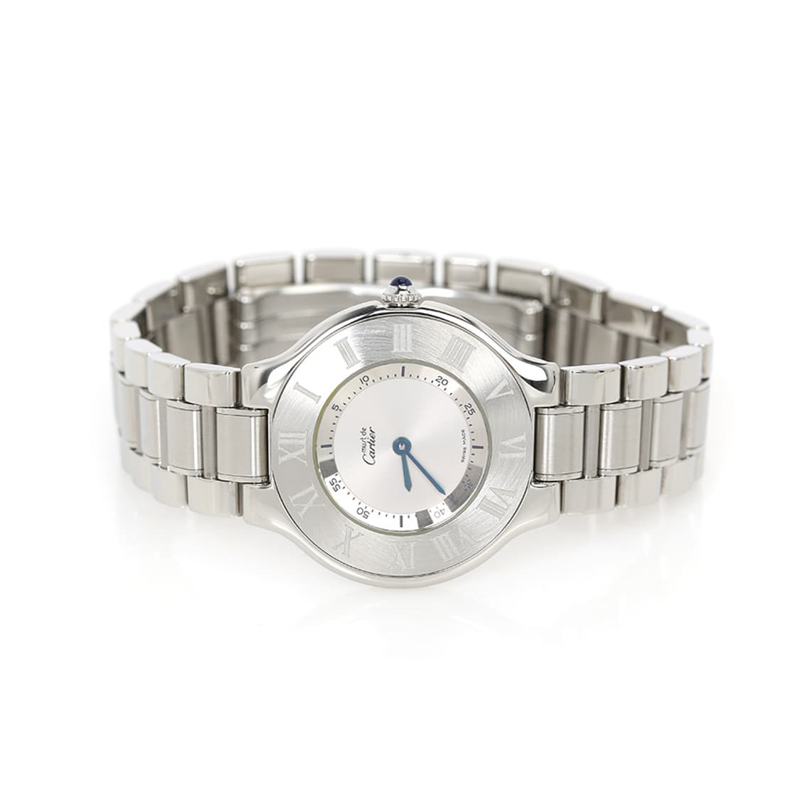 까르띠에 머스트 21C 21세기 시계 미듐 스틸 워치 1330 상품이미지1