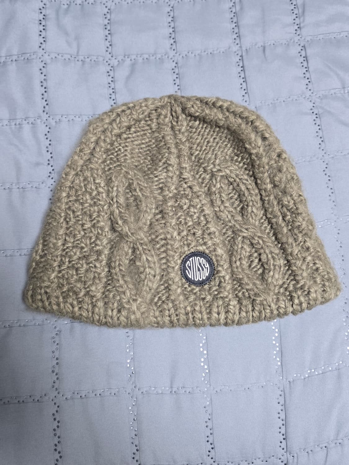 스투시 SKULLCAP CABLE KNIT - Brown 상품이미지2