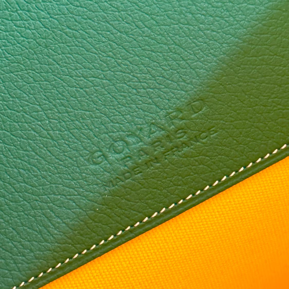 [새상품급/풀구성] 고야드 mgm 그린 세나 클러치 상품이미지7