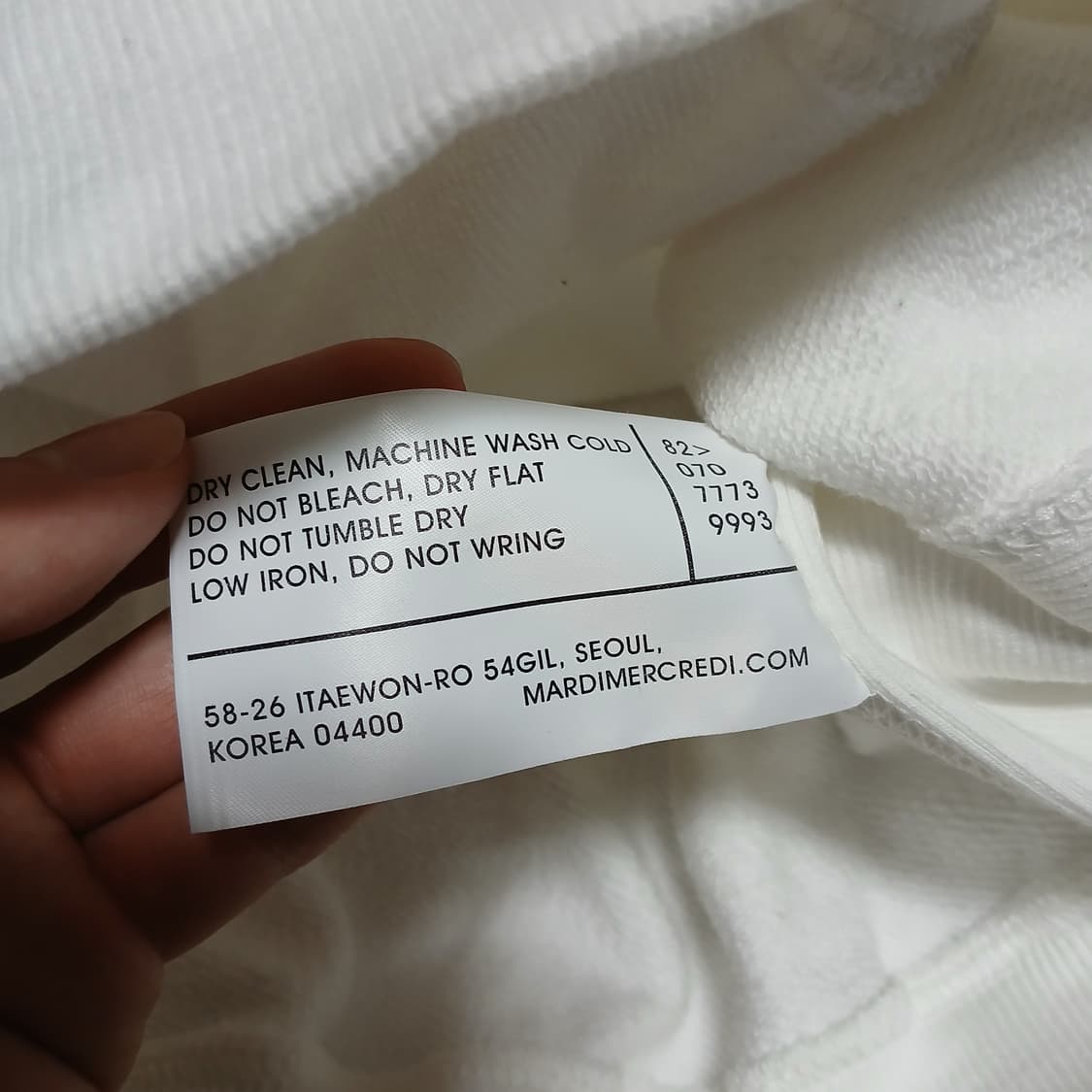 Mardi 마르디메크르디 맨투맨 스웻셔츠 상품이미지7