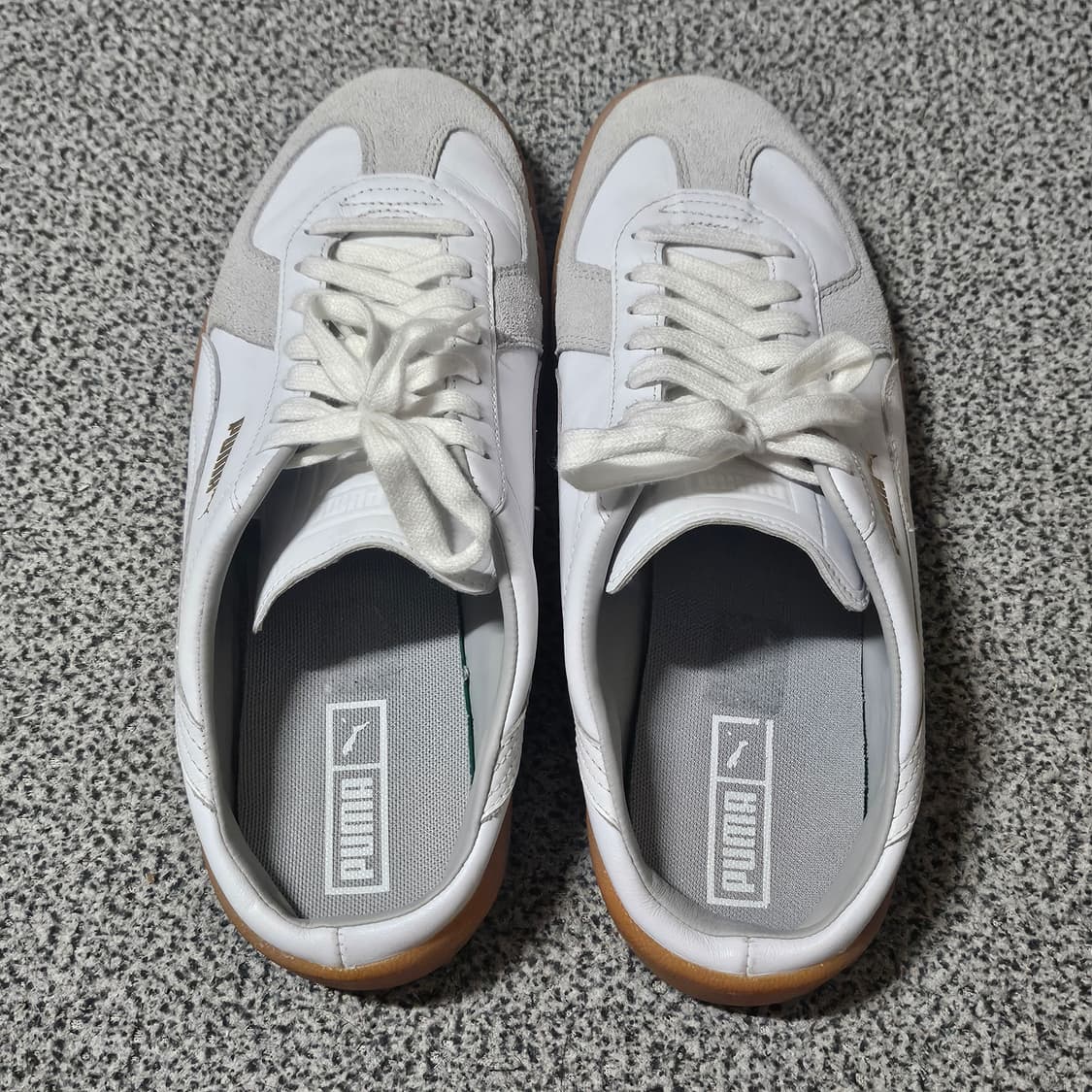 [280] 푸마 Puma 아미트레이너 뮬 화이트 상품이미지5