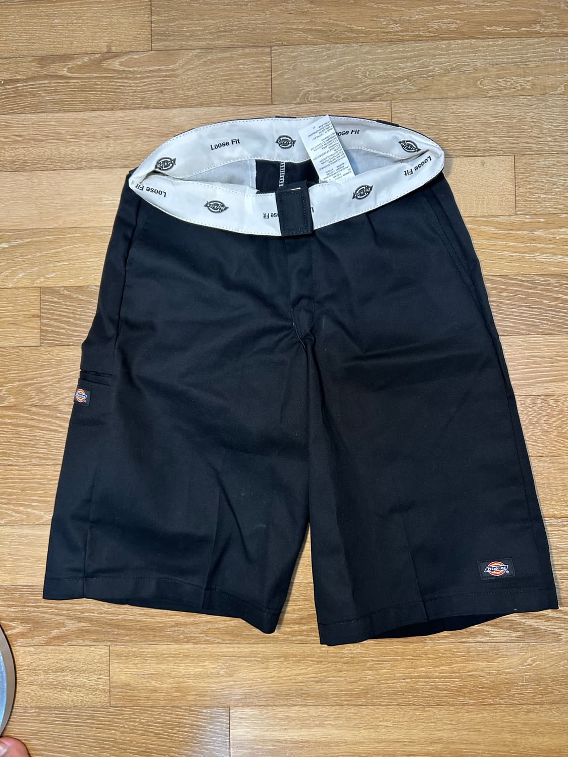 [새상품]42283 디키즈 루즈핏 13인치 워크 반바지 블랙(31) 상품이미지1