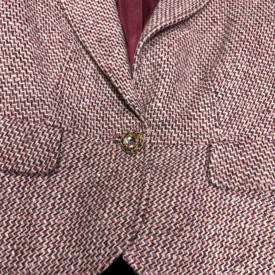 S 타미힐피거 울 블레이저 트위드자켓 상품이미지3