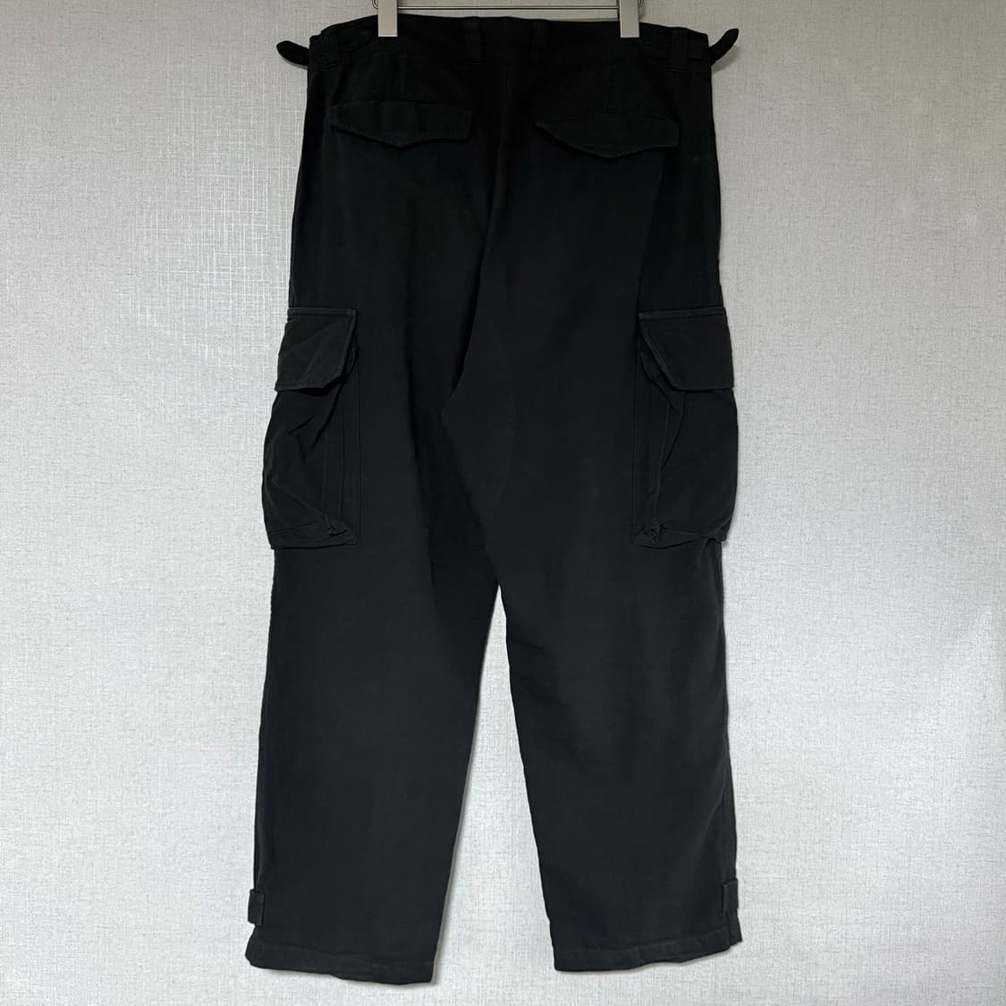[3]코모리 프랑스군 M47 블랙 6포켓 카고팬츠 상품이미지6