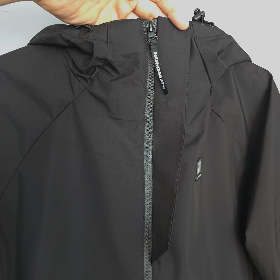 험머 HUMMER 기능성 바람막이 자켓 블랙 95(M) 상품이미지5