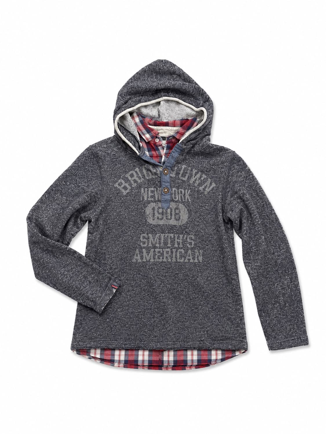     SMITH’S AMERICAN 레이어드 후드티 상품이미지1