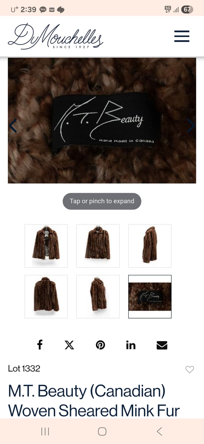 M.T Beauty (canadian)  코트 상품이미지8