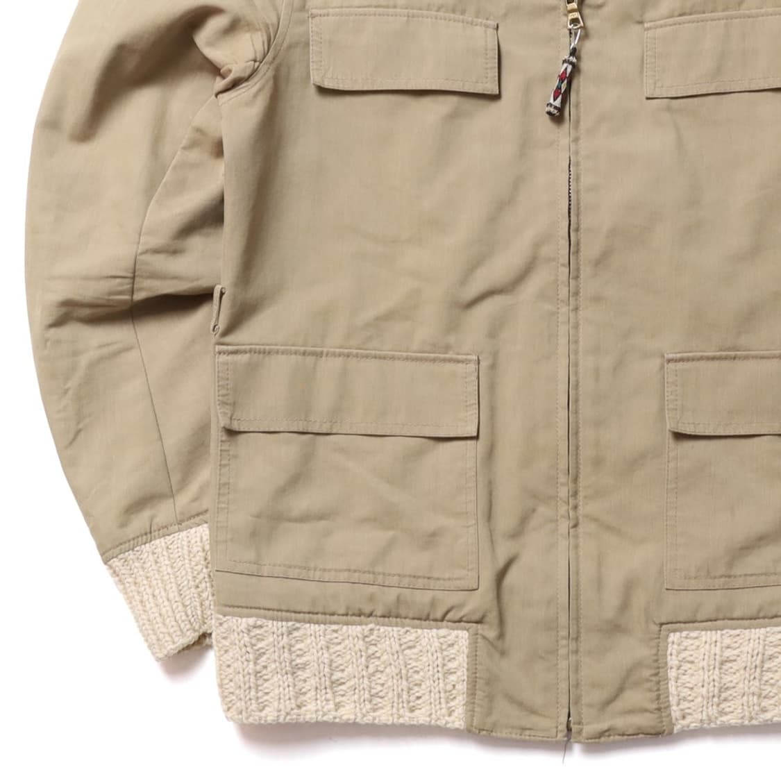 비즈빔 Visvim Redwood Knit Collar Jacket 
 상품이미지4