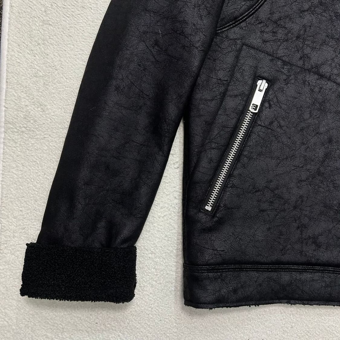 안토니 모라토 무스탕 블랙 XL 상품이미지2