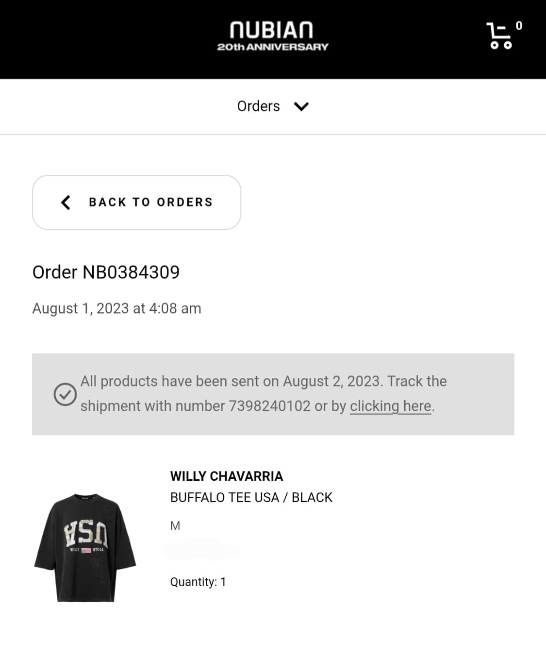 [M]윌리차바리아 Willy Chavarria USA 버팔로 티셔츠 블랙 상품이미지10