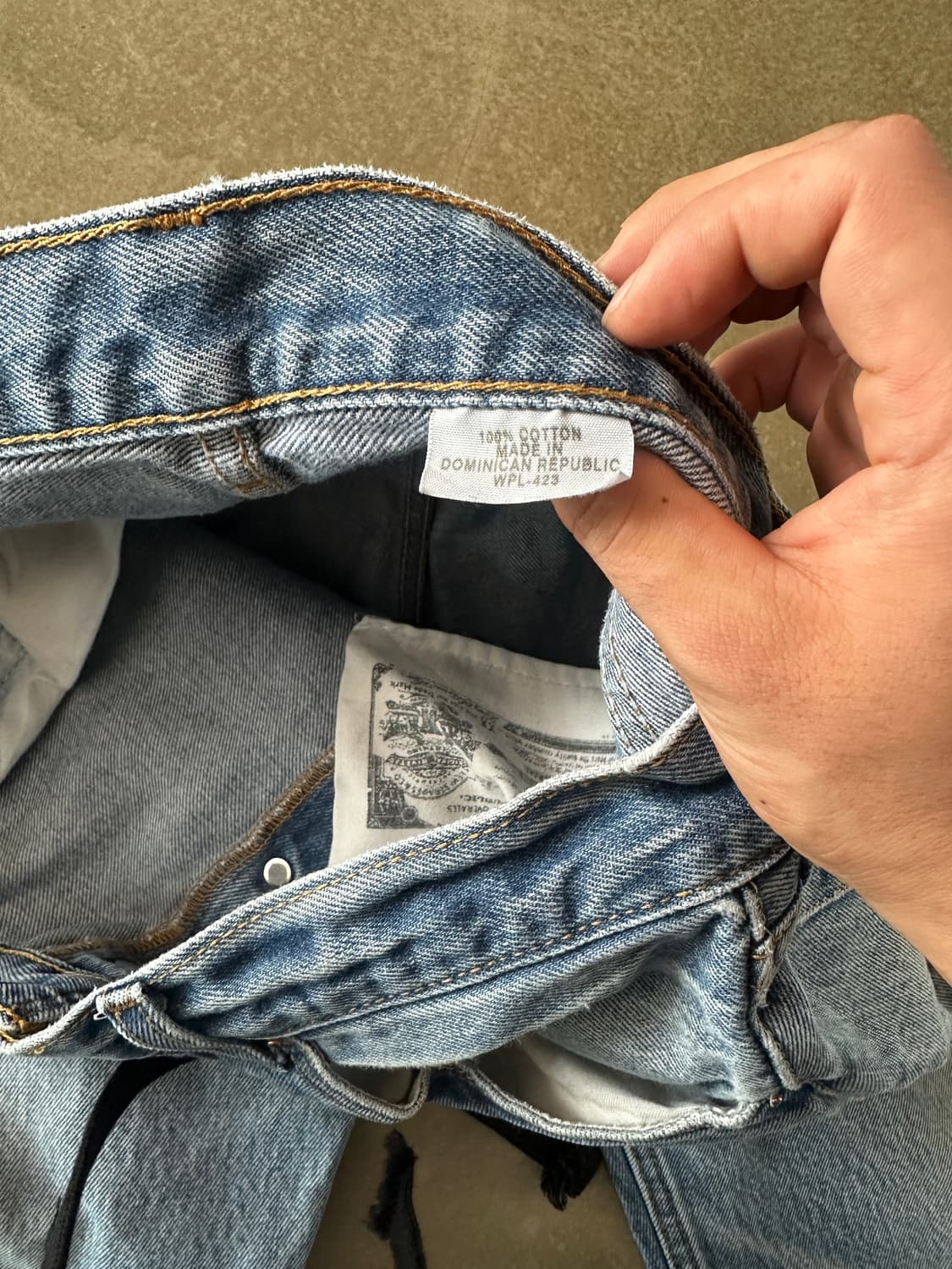 리바이스 501 데님 팬츠 w36 상품이미지5