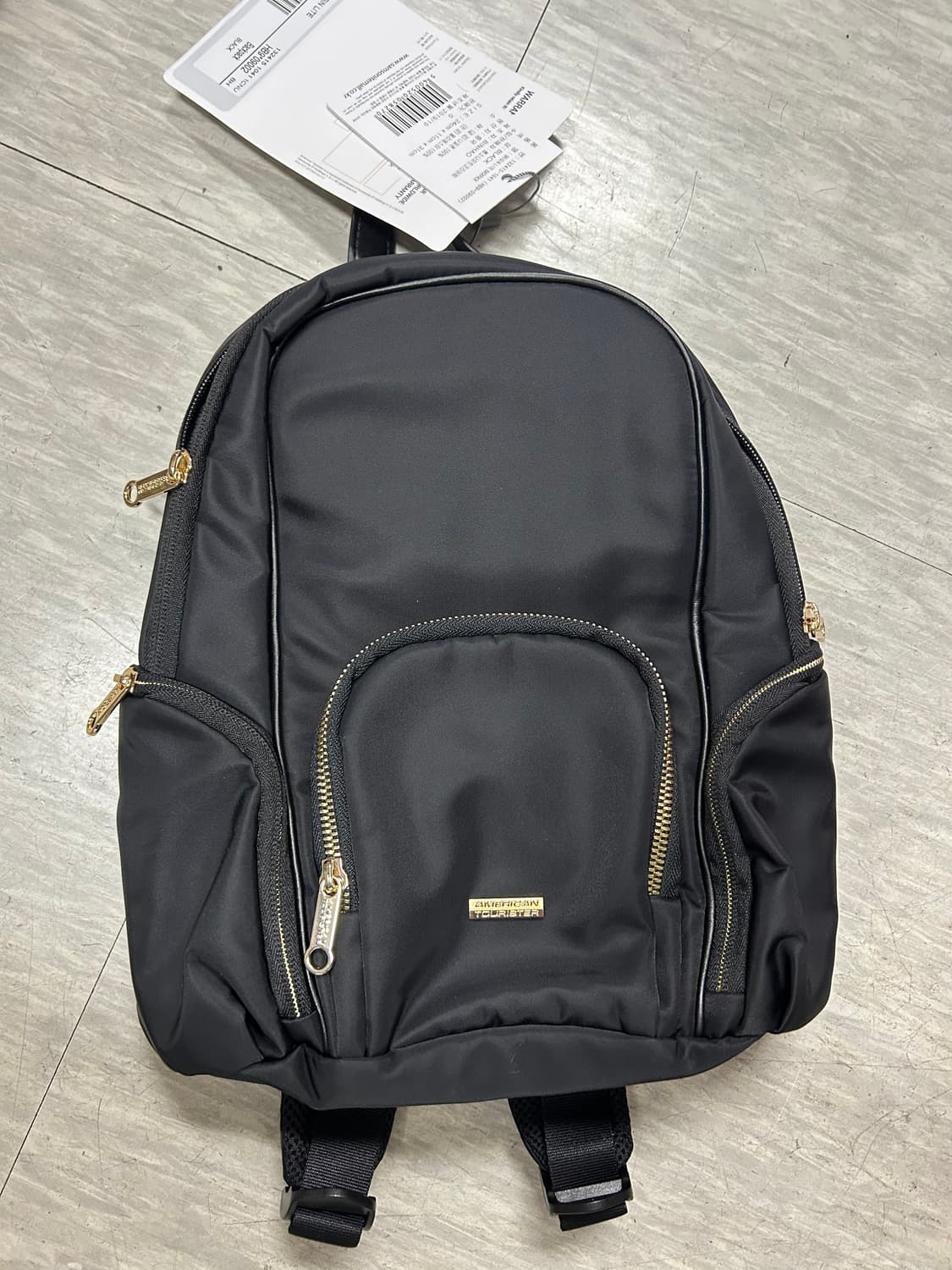 아메리칸투어리스터 블랙 백팩 가방 상품이미지3