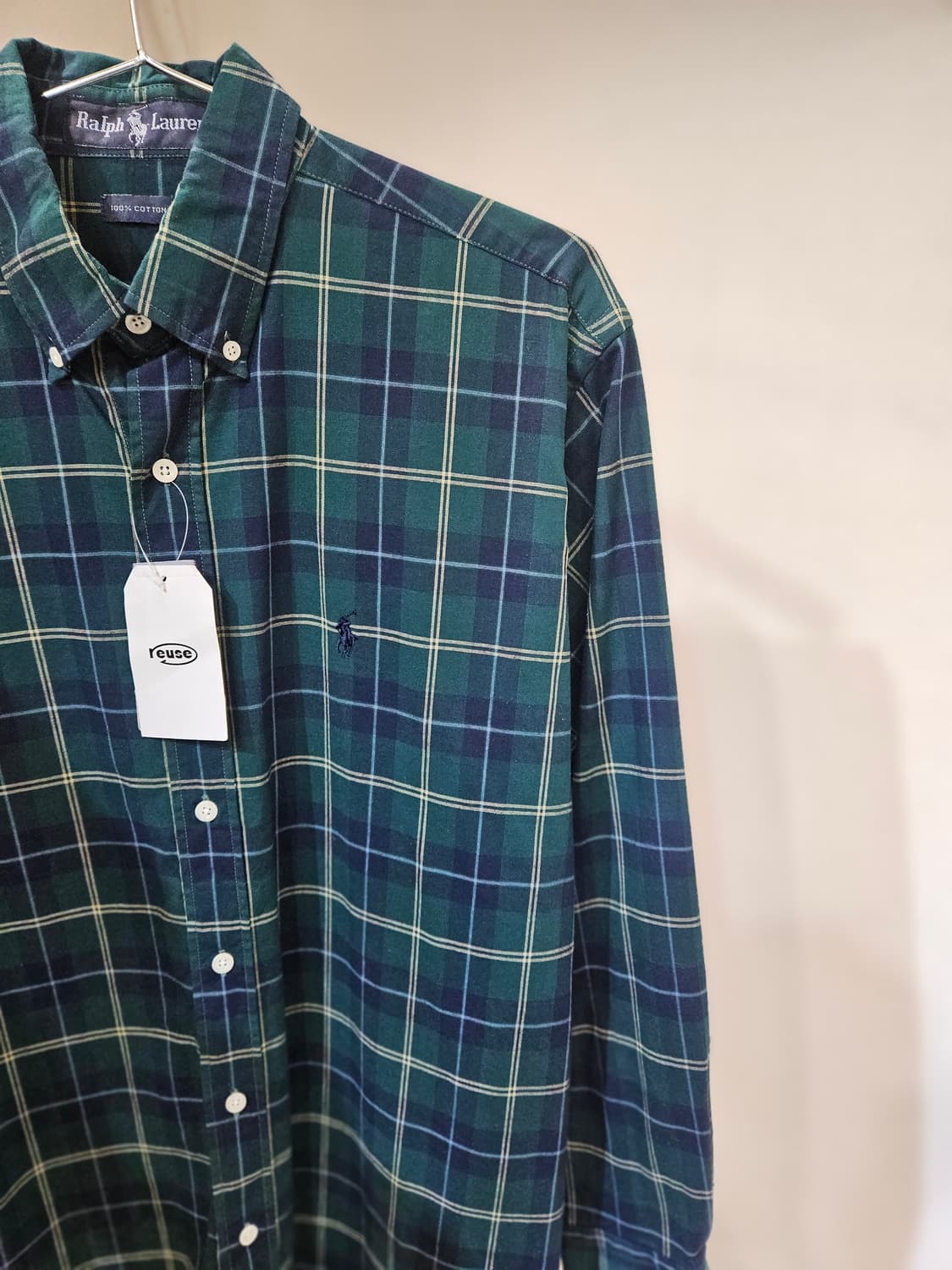 폴로랄프로렌 체크 셔츠 상품이미지3