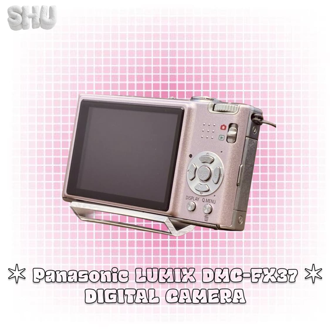 파나소닉 루믹스 DMC-FX37 빈티지 디카 디지털 카메라 핑크 상품이미지4