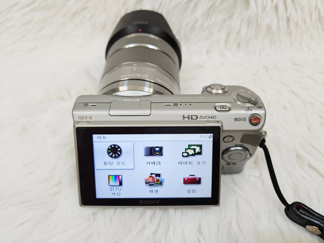 [B급] 소니 NEX-5 미러리스, 디카, 디지털 카메라 판매 상품이미지7