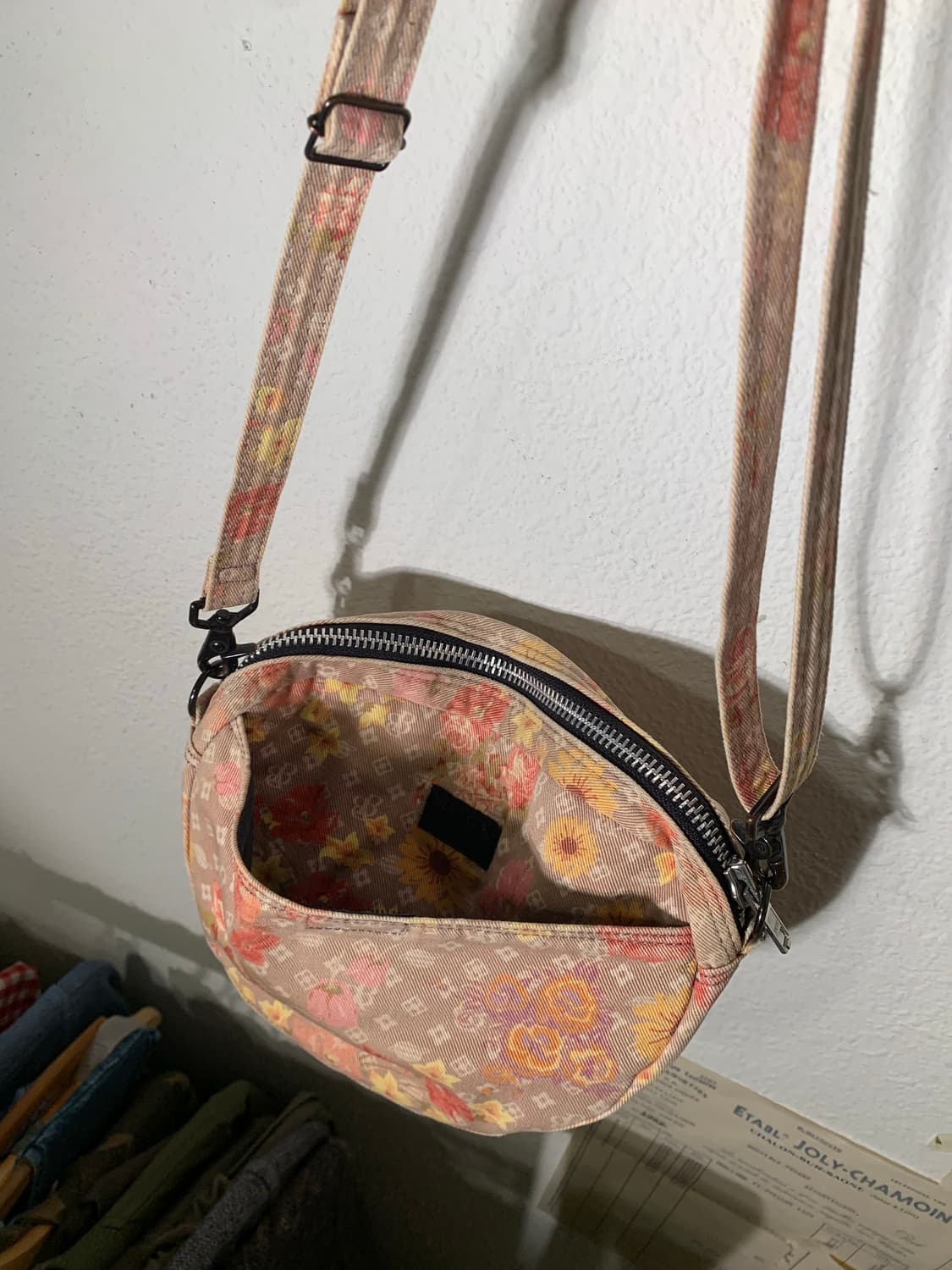 포터 빔즈보이 플라워 패턴 숄더백 상품이미지7