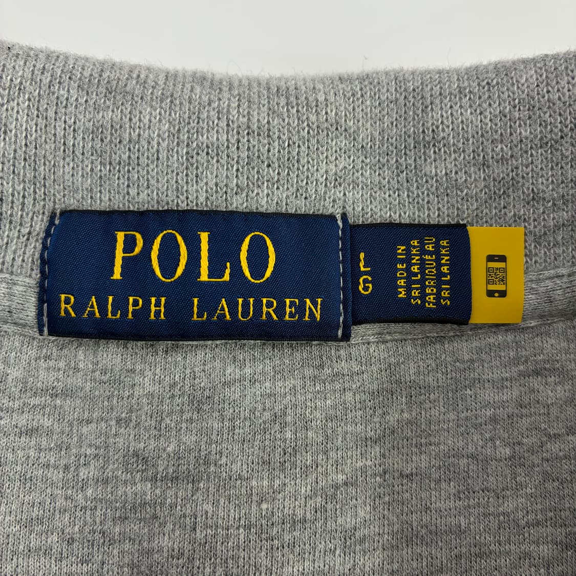 Polo 폴로 랄프로렌 신형 멜란지그레이 하프집업 니트 상품이미지4