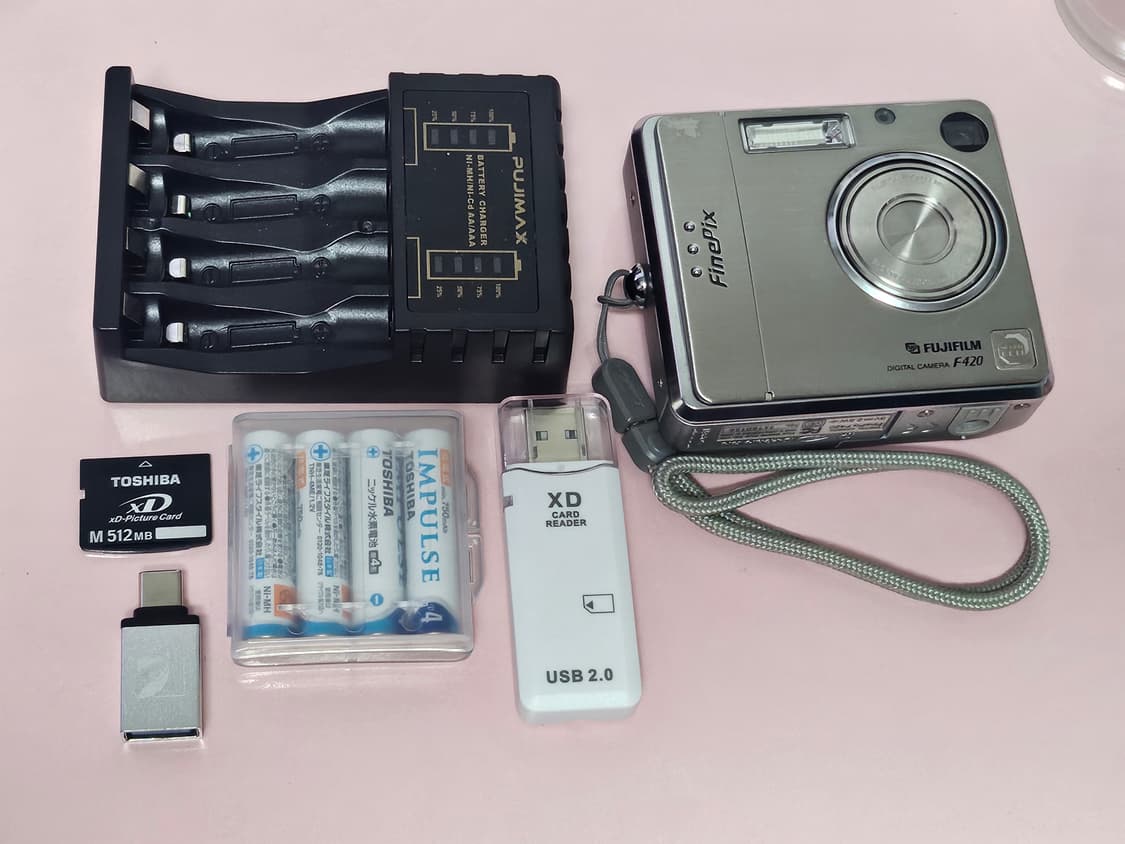 후지필름 파인픽스 F420 빈티지디카 상품이미지1