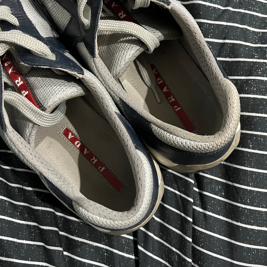 프라다 아메리카컵 네이비 빈티지 UK9 280-285 상품이미지6