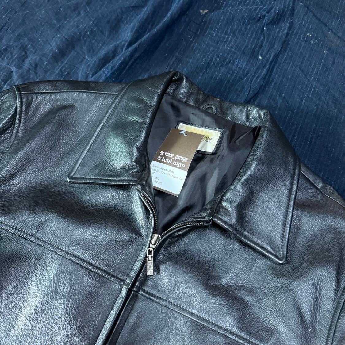 코리안모드 카우하이드 카코트 XXXL 상품이미지2