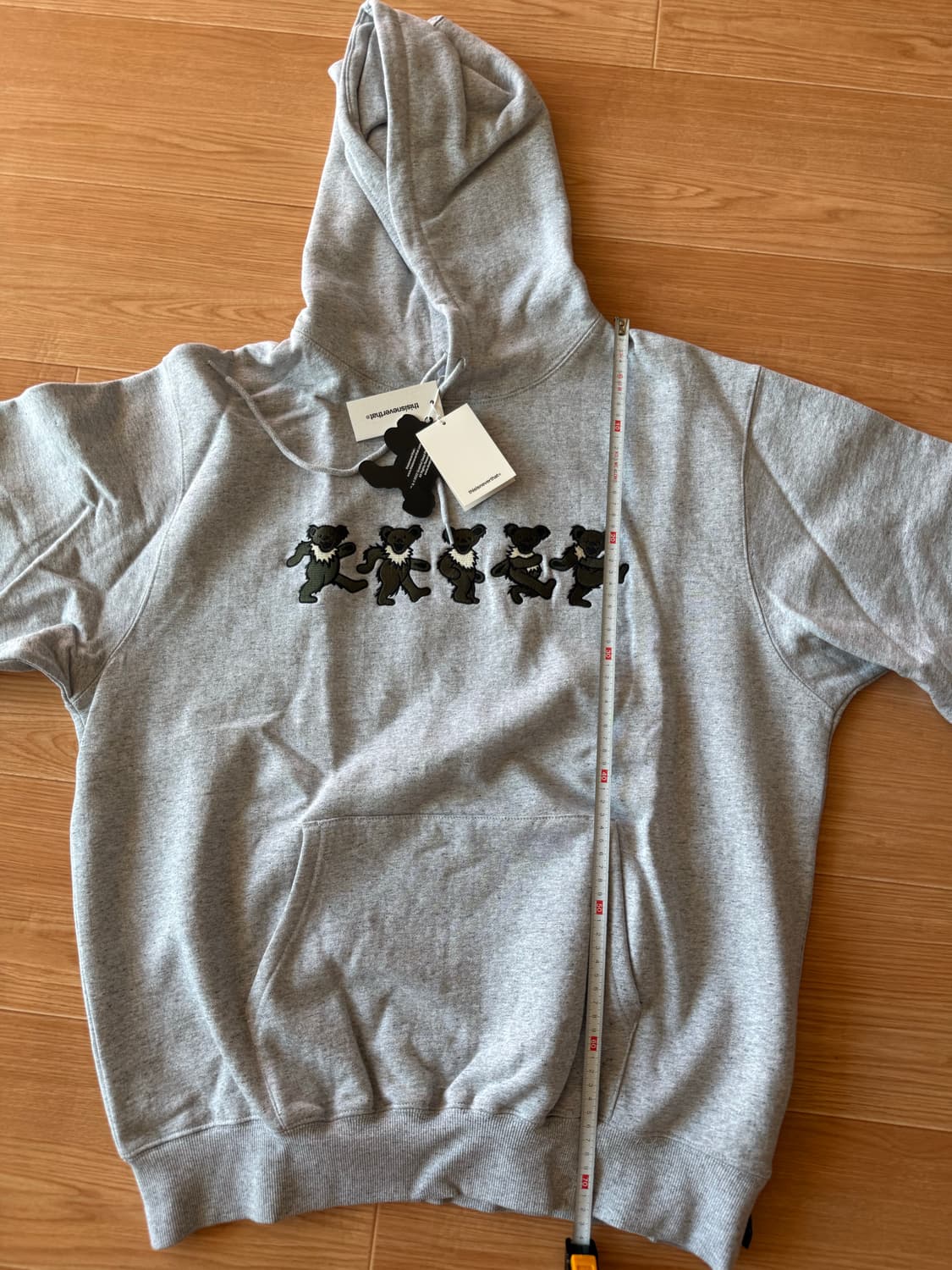 (새상품) 디스이즈네버댓 x Grateful Dead 후드티 판매해요. 상품이미지4